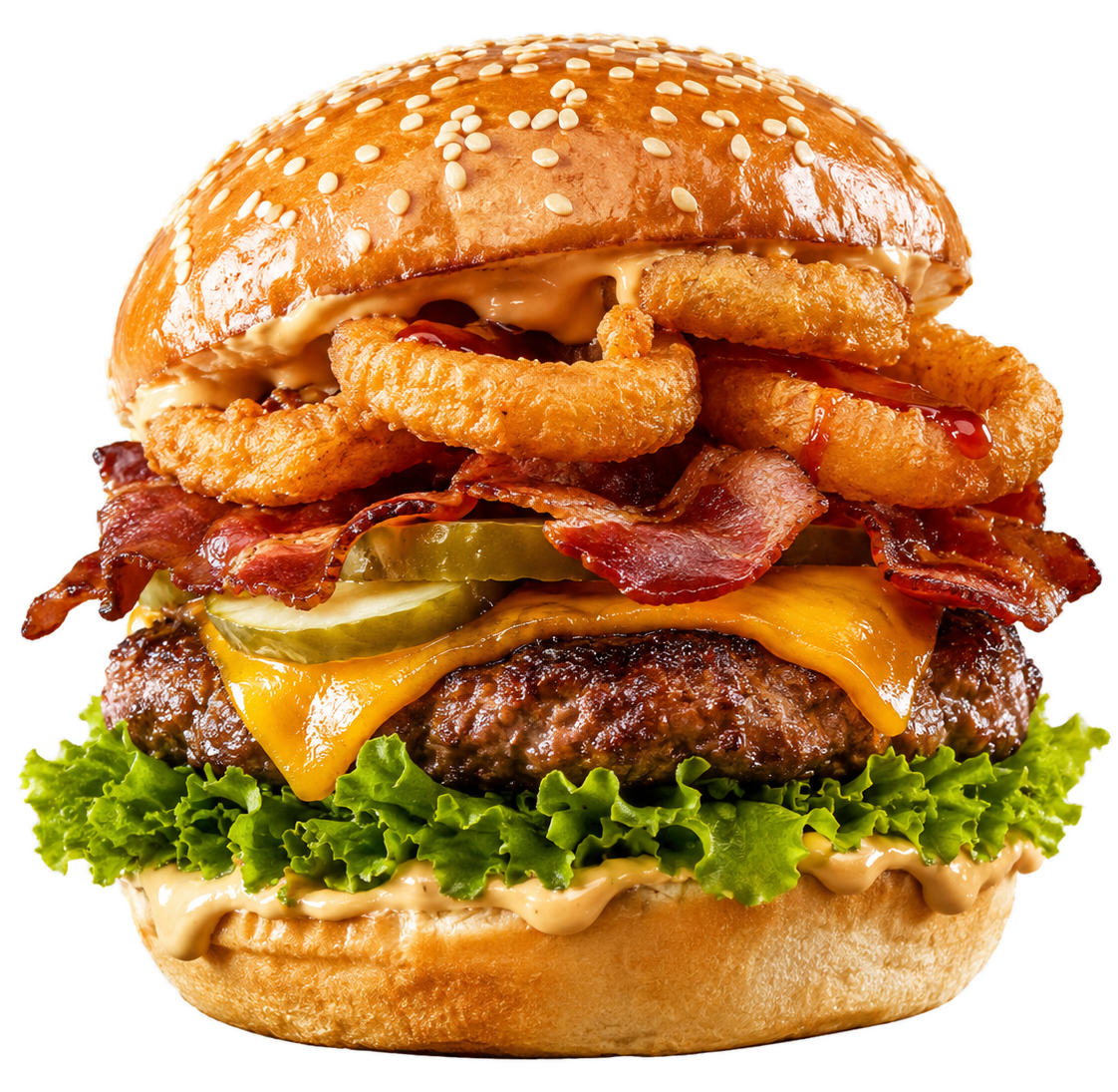 Gourmet burger for VELVET BUN campaign